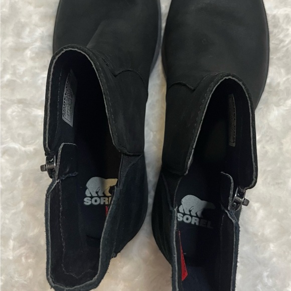 Sorel Women's Emelie II Black Boots Size 7 - Picture 9 of 11